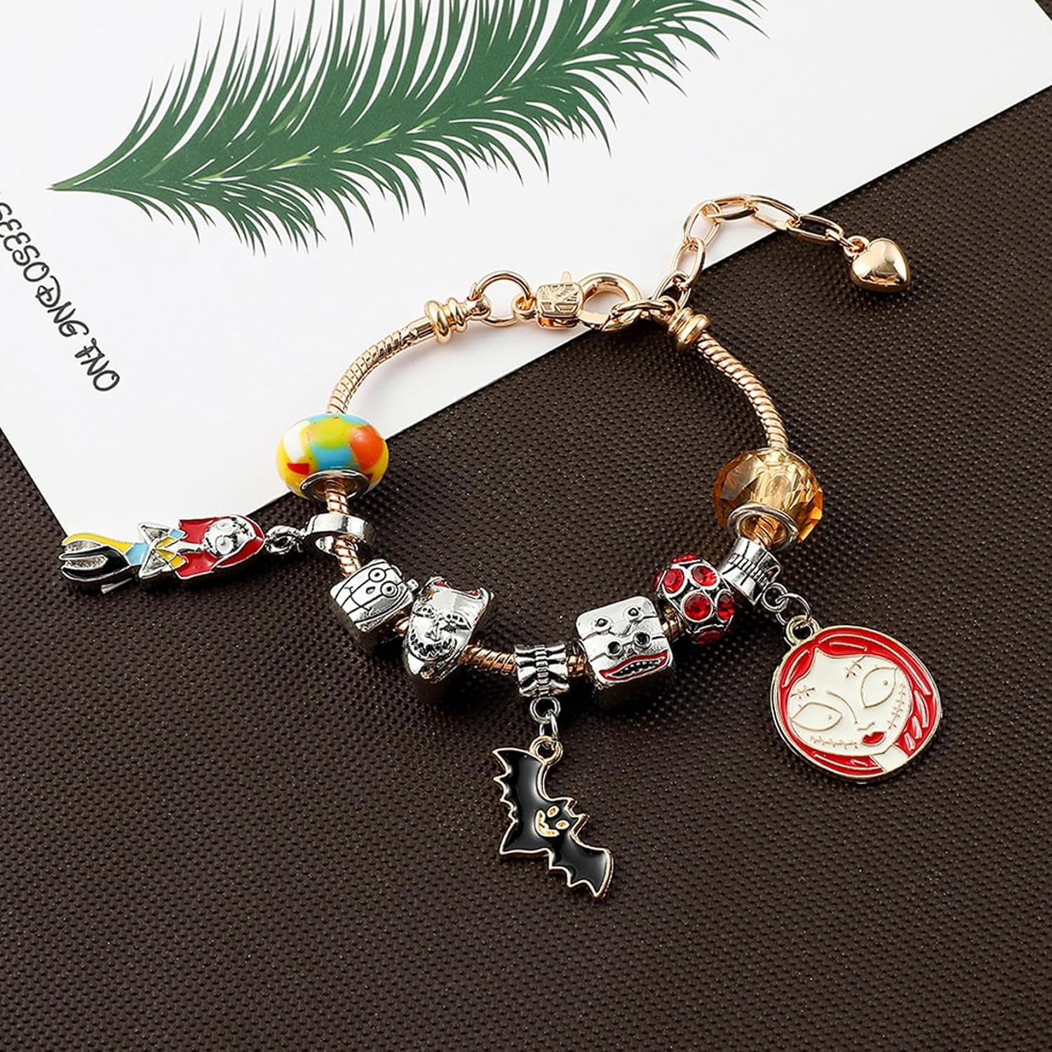 Halloween Charm Bracelet Advent Calendar, DIY Countdown Set